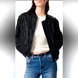 Joe's Jeans Black Leather Jacket